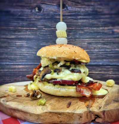 Raclette Burger