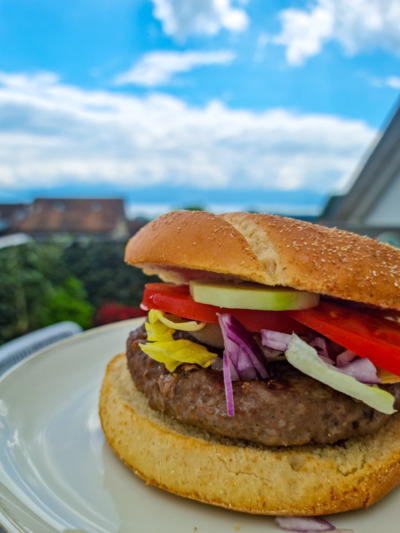 Rooftop burger