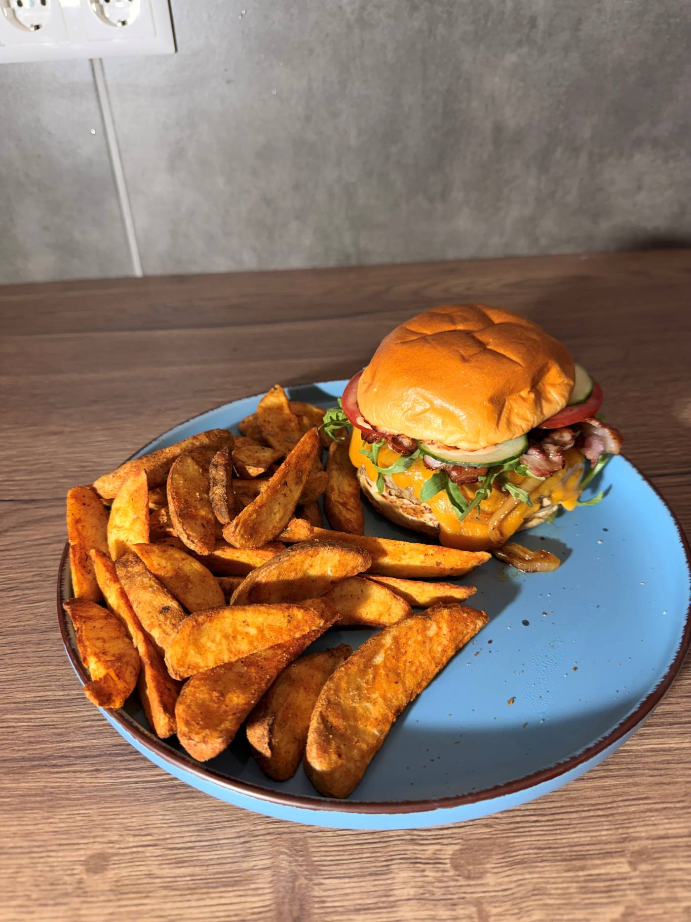 Classic Bacon and Cheese Burger