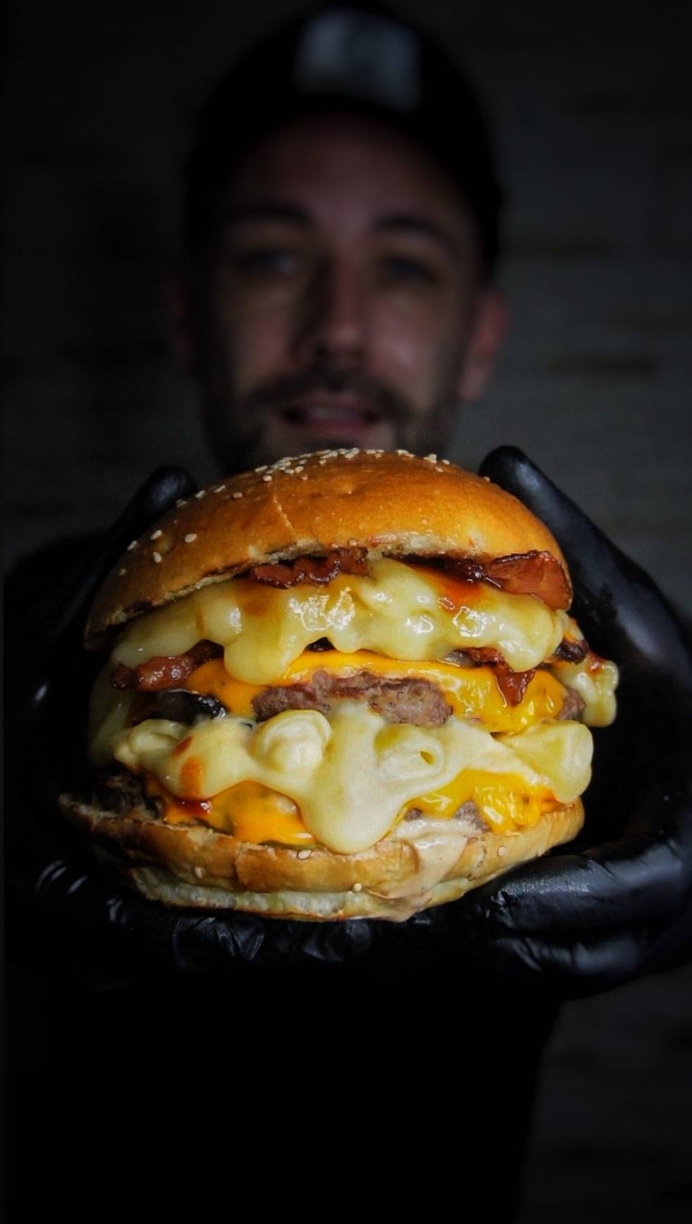 Paddy’s Triple Mac Burger