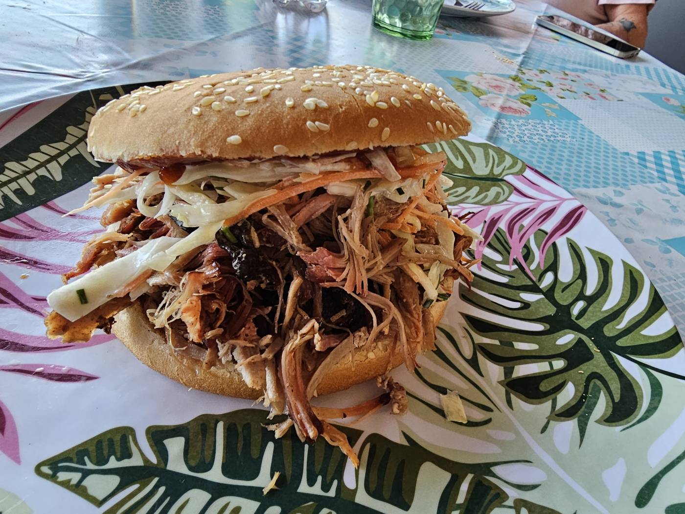 Tom's Pulled Pork Burger