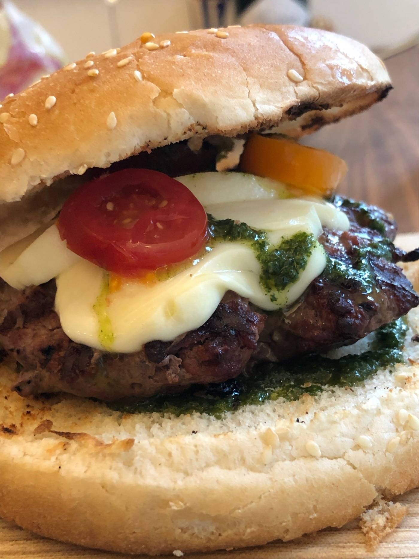 Caprese Burger
