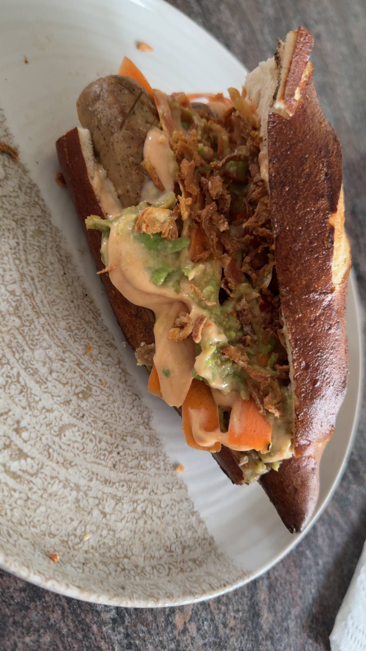 Pretzel Dog Deluxe