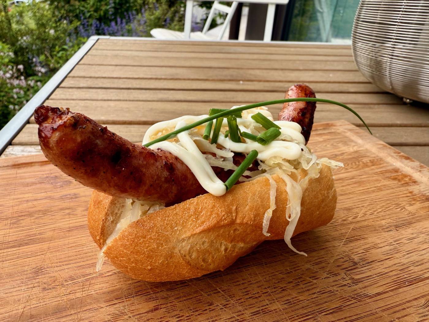 Hot Dog à l'Alsacien