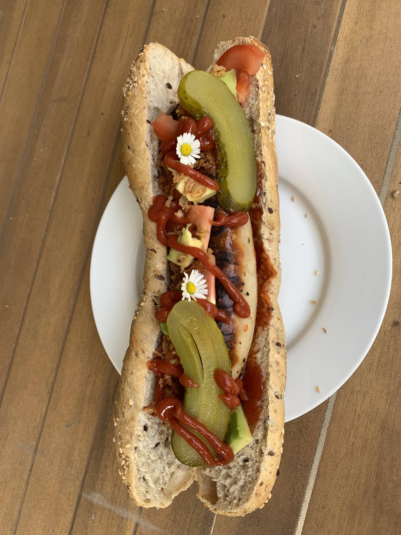 Pfingst Hot Dog