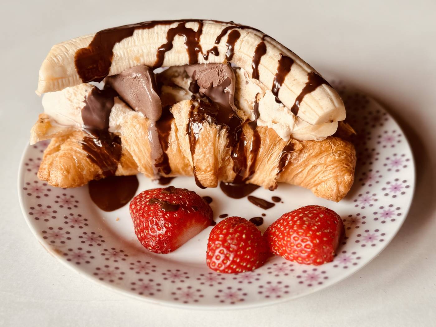 Banana-Split-Dog