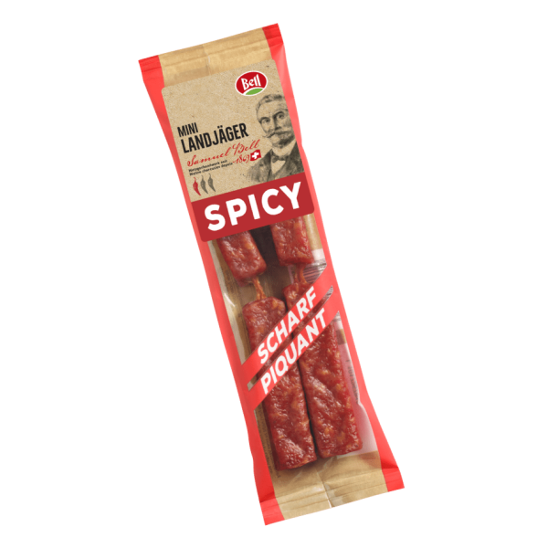 Bell Packshots Spicy Mini-Landjäger