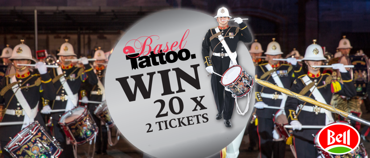 Basel Tattoo Ticket Verlosung 2022 Bell