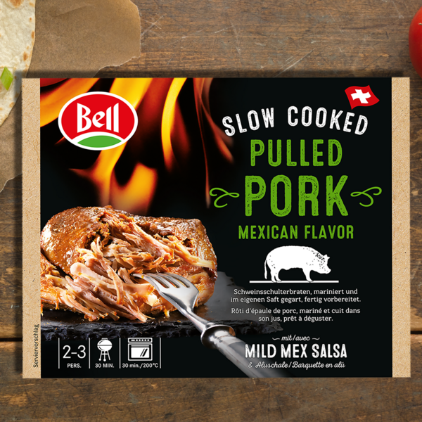 Bell Pulled Pork mexican Flavor