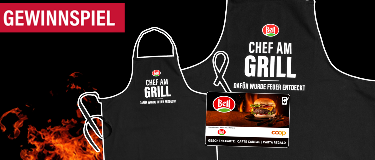 Grillschürze Bell Wettbewerb Chef am Grill