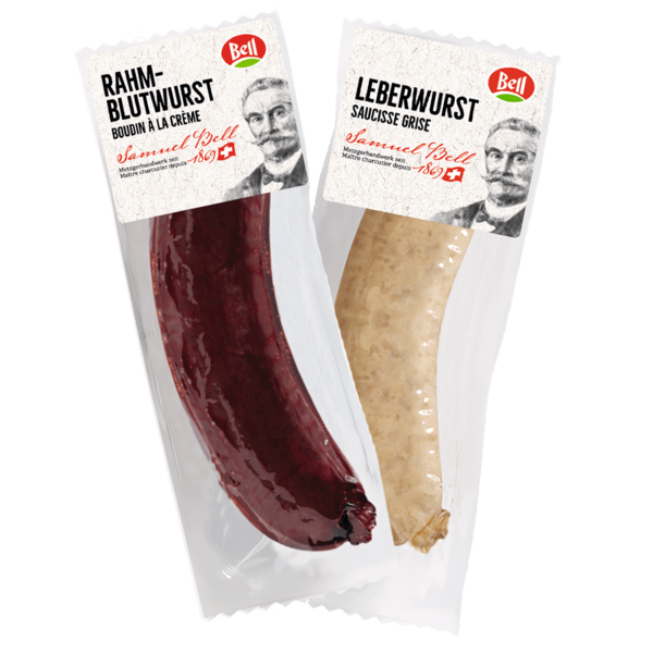 Bell Charcuterie Samuel Bell Rahmblutwurst und Leberwurst