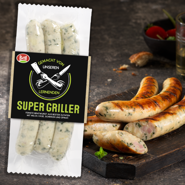 Super Grill Bell Schweiz Lernendenprojekt Wurst