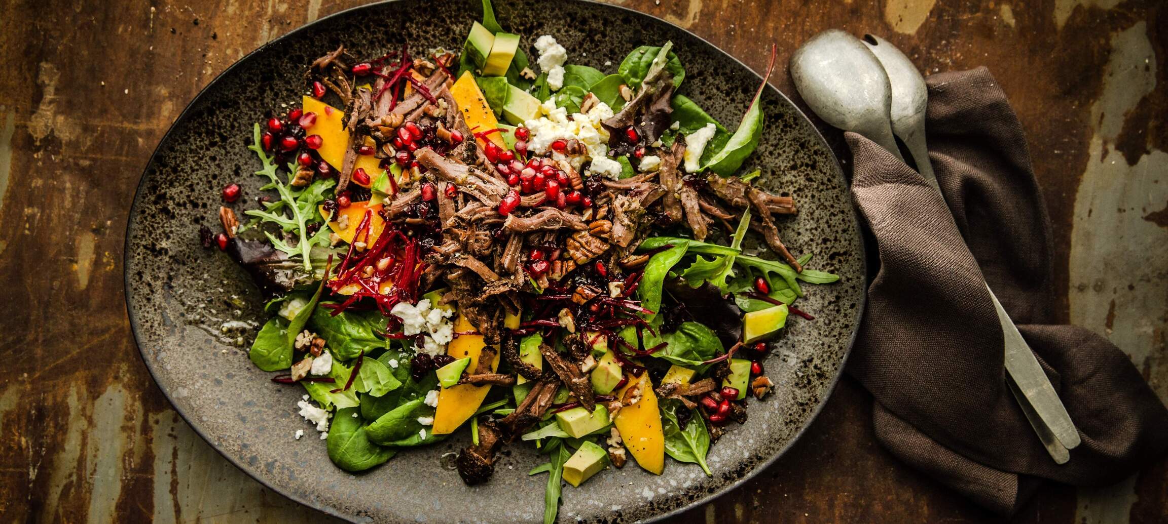 Pulled Beef Salad