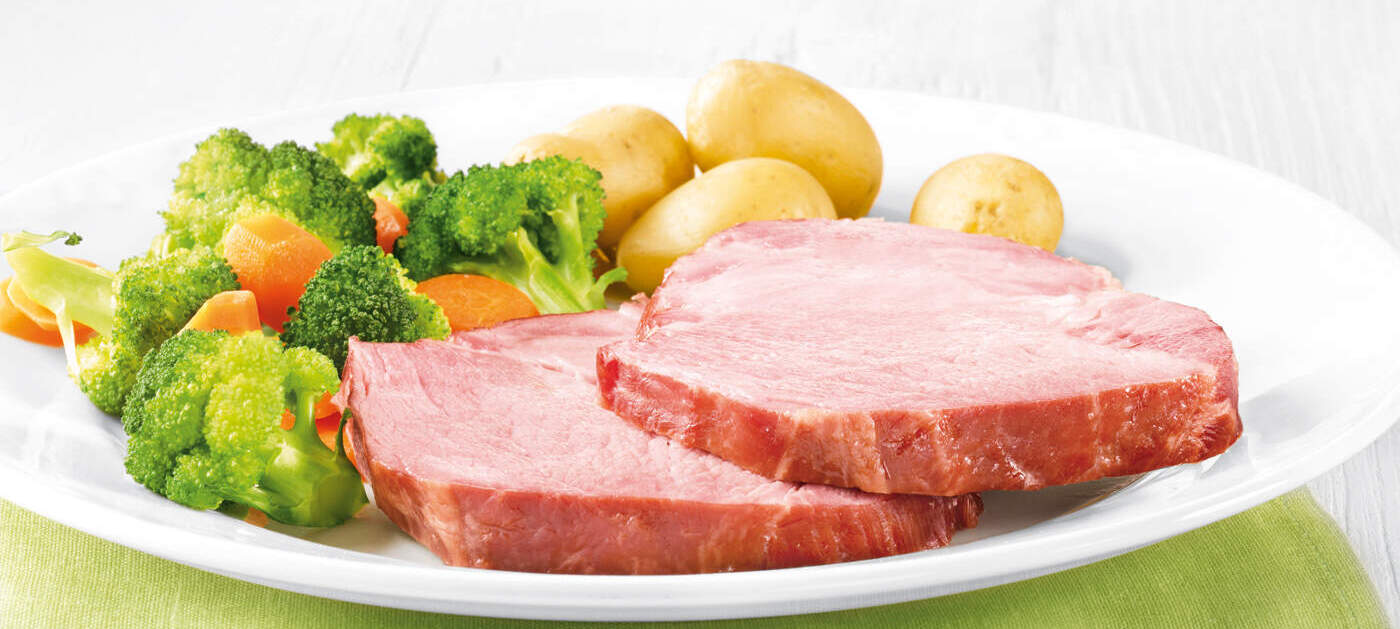 Cou de porc mariné au madère et aux canneberges