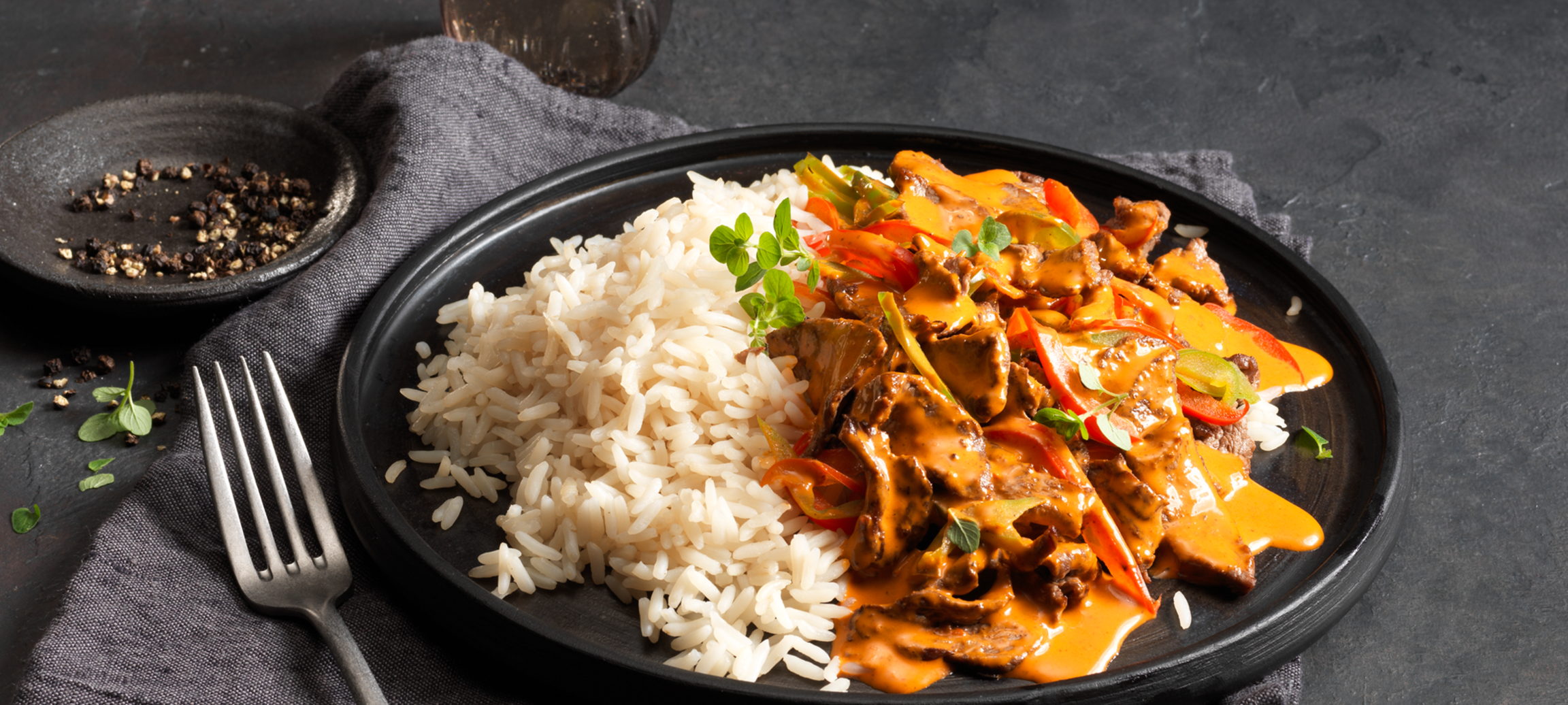 Boeuf Stroganoff