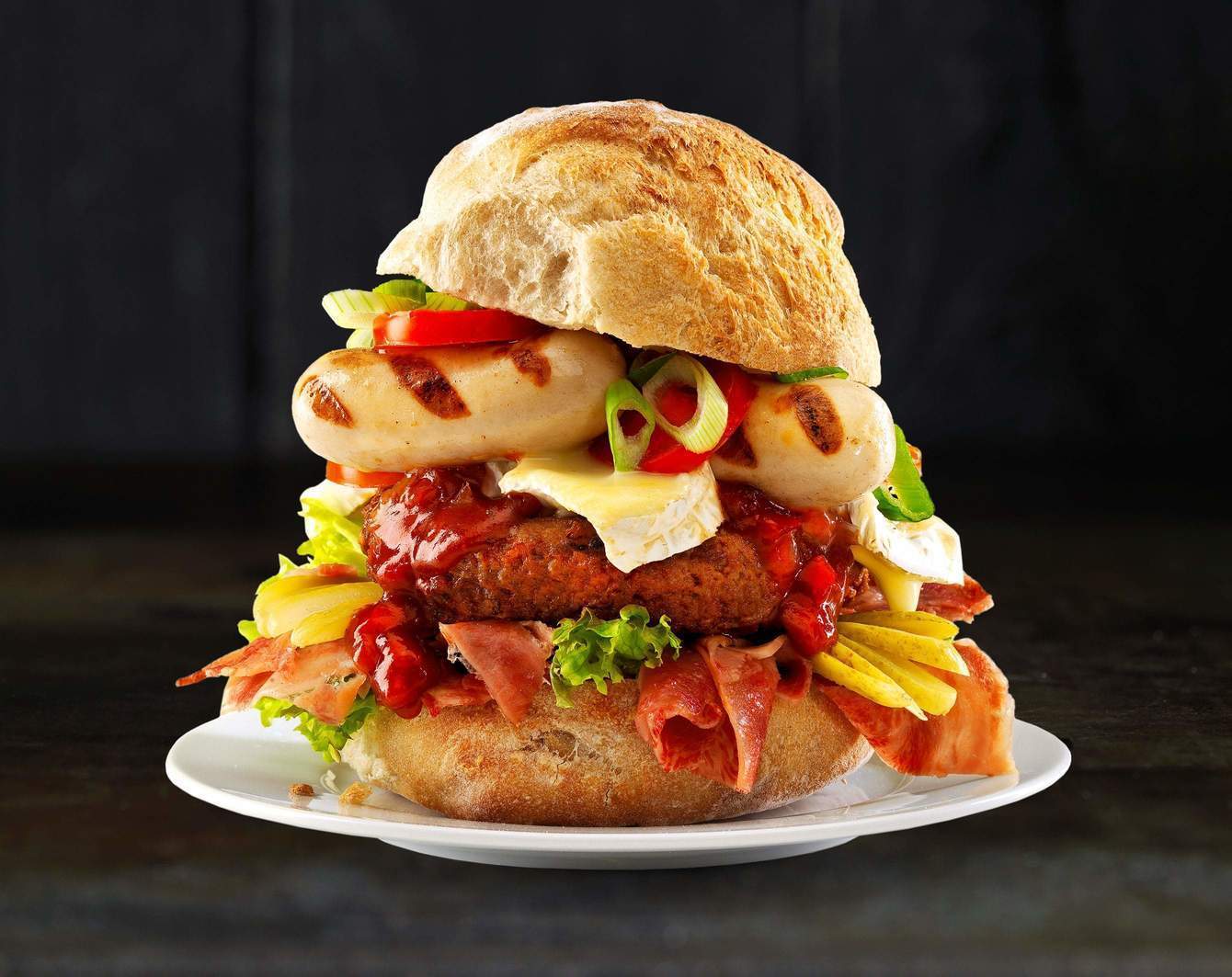 Hamburger rustique