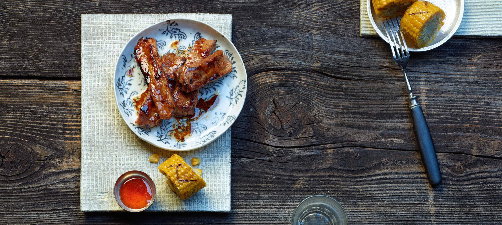 Spare ribs marinés